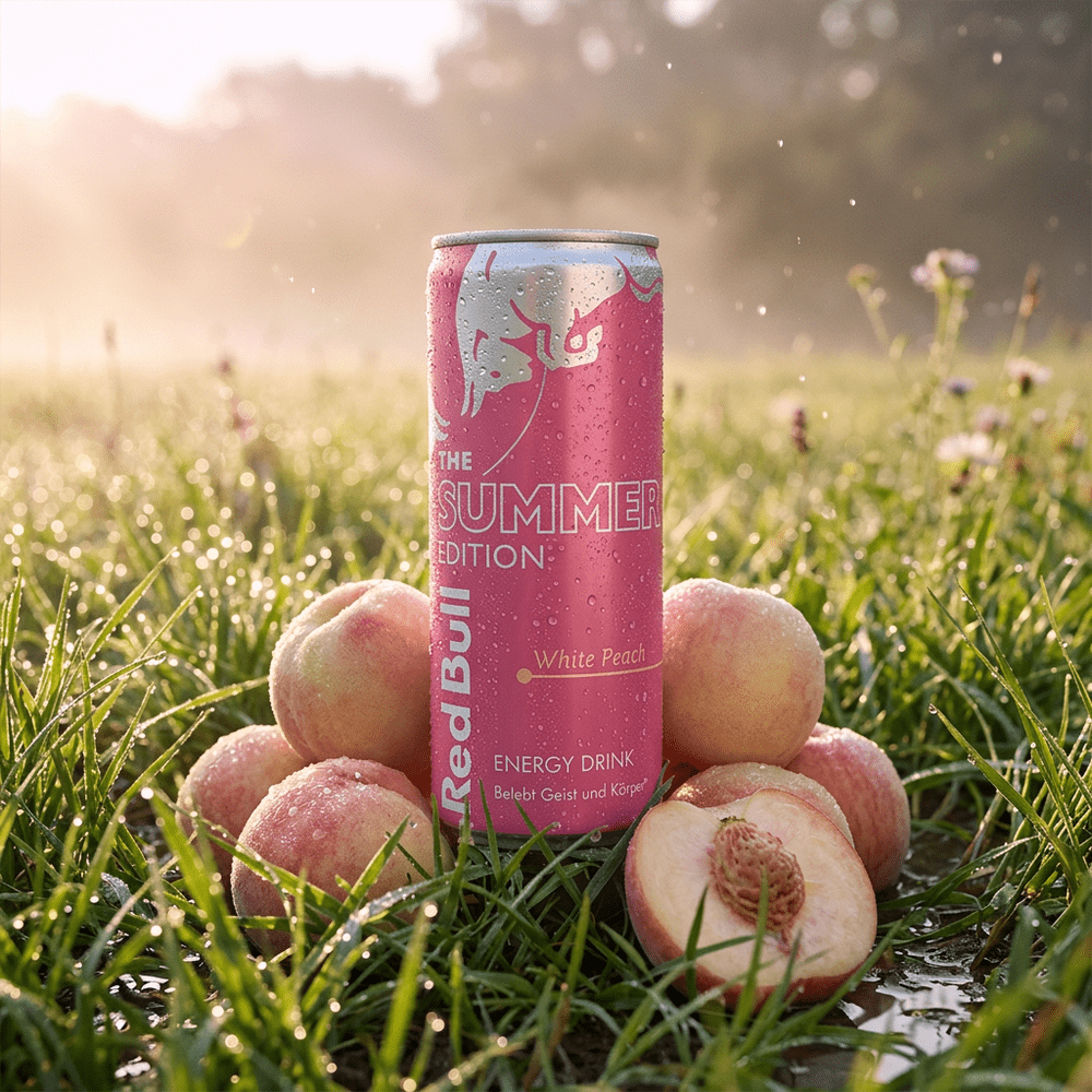 Red Bull Energy Drink The Peach Edition White Peach
