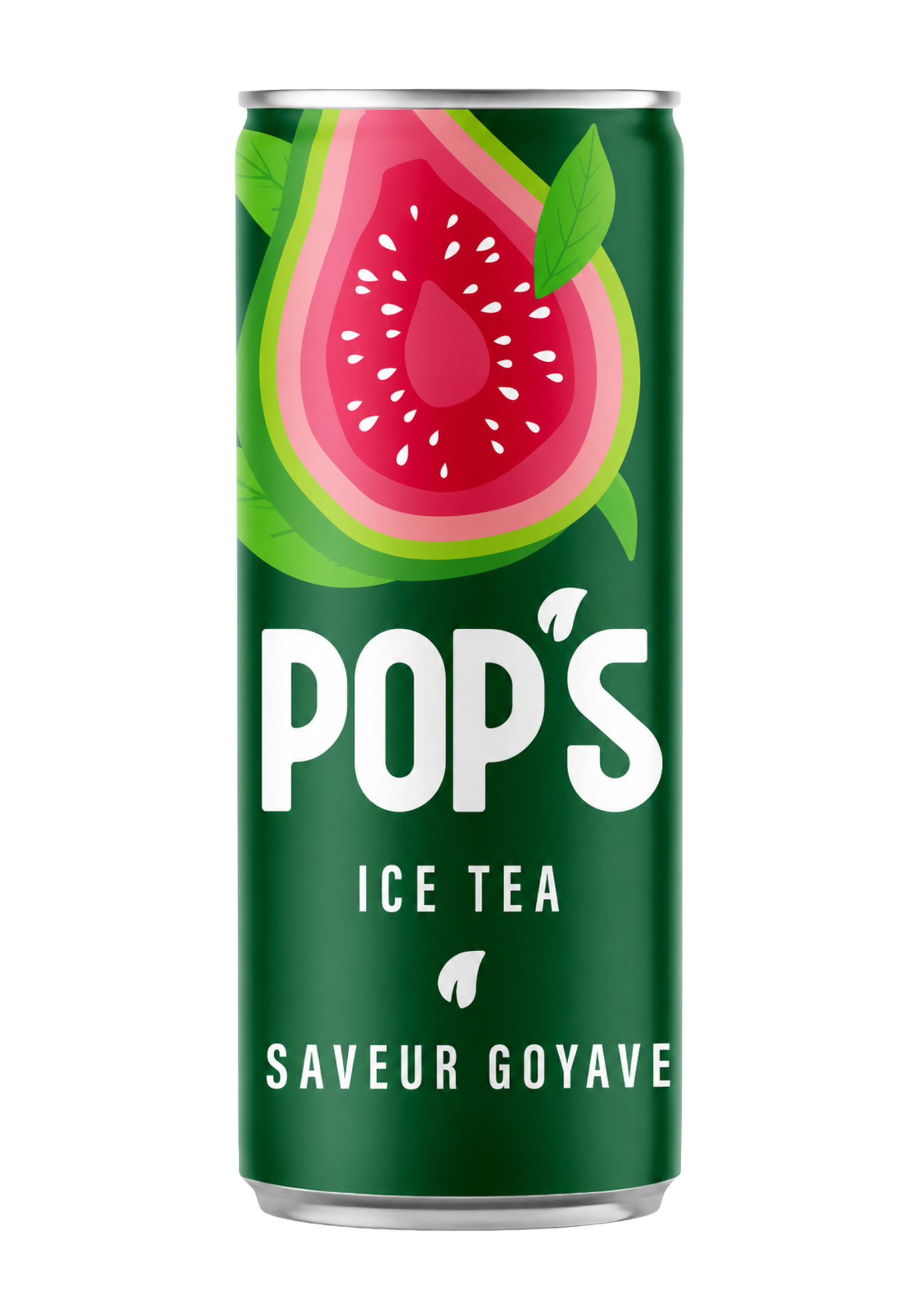 Pop's Ice Tea Guava blikje