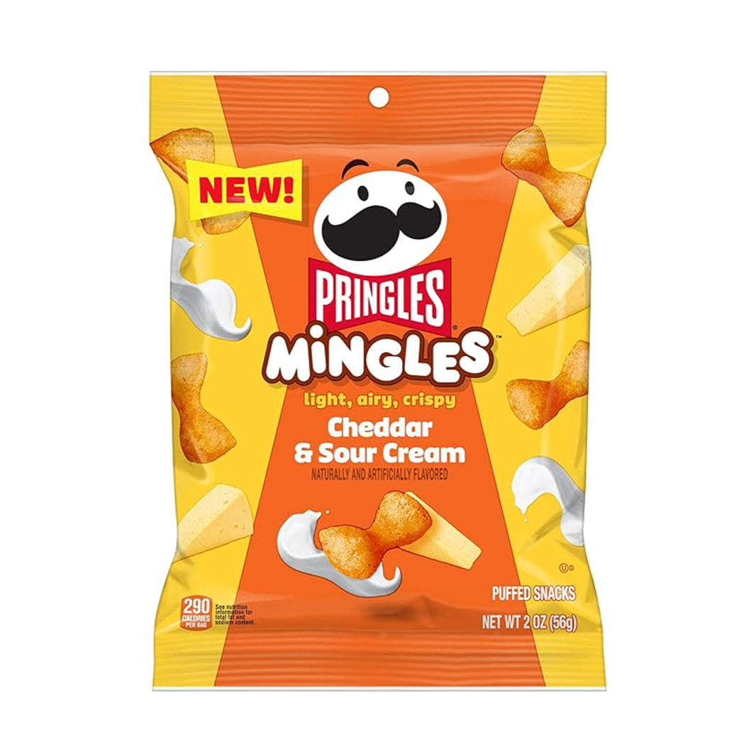 Pringles Mingles Cheddar & Sour Cream - My American Shop