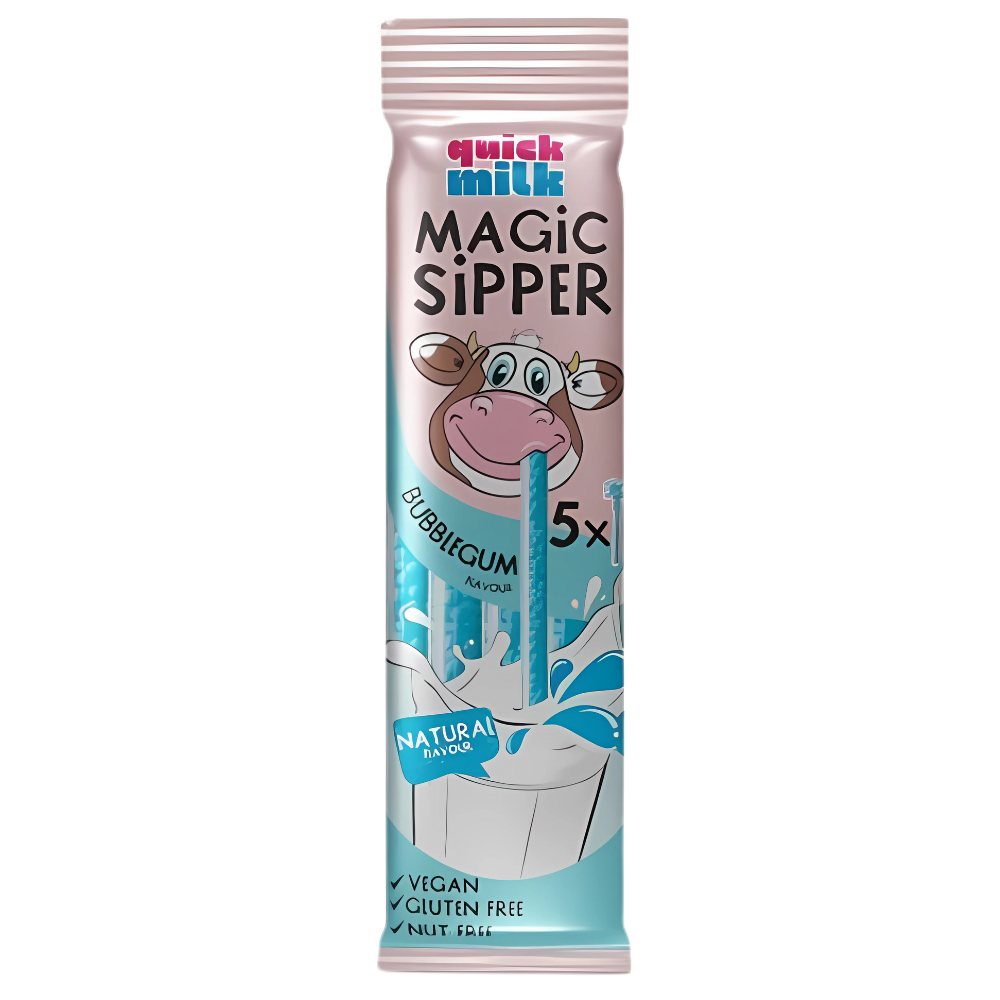 Quick Milk Magic Slipper Bubble Gum - My American Shop