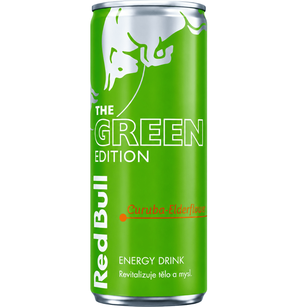 Red Bull Energy Drink Green Edition Curuba & Vlierbloesem