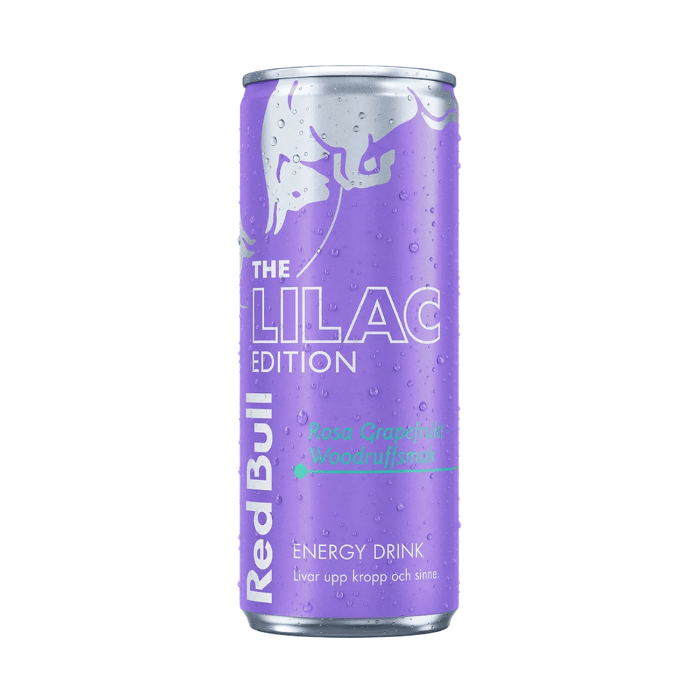 Red Bull Drink Lilac Edition Pink Grapefruit & Woodruff