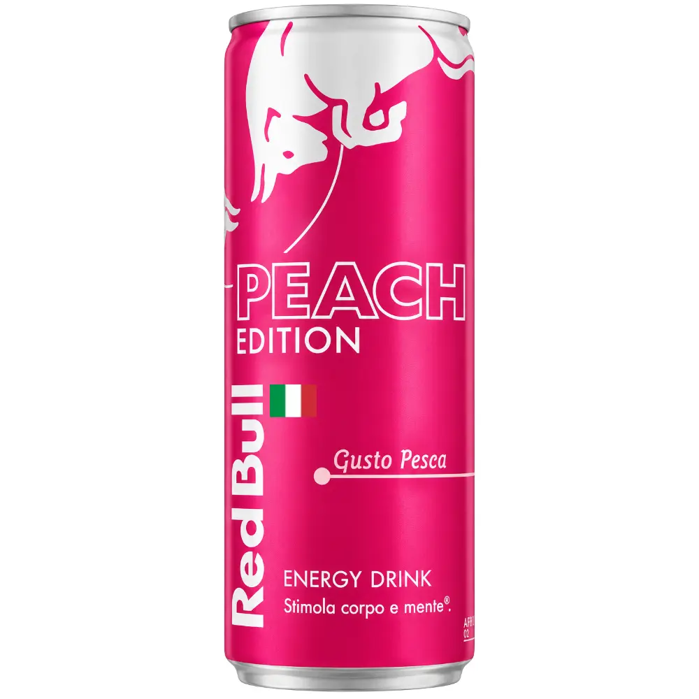 Red Bull Energy Drink The Peach Edition