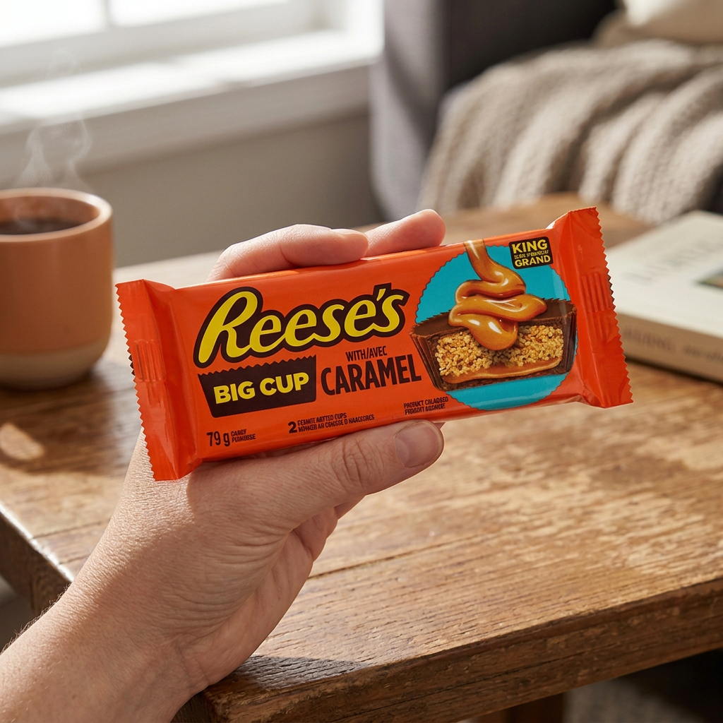 Reese's Big Cup gevuld met karamel groot