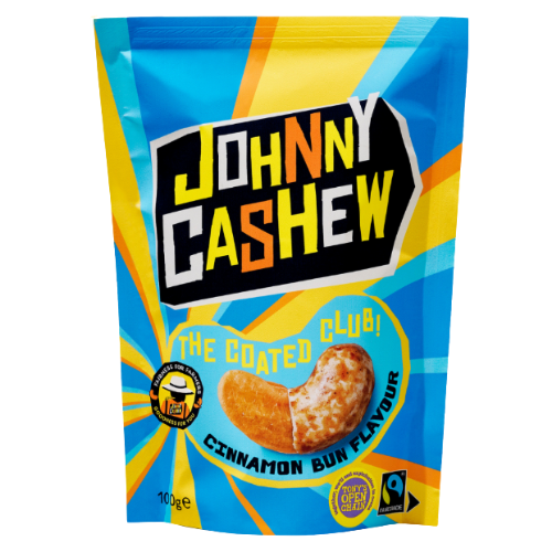 Johnny Cashew Cinnamon Bun Flavour - My American Shop