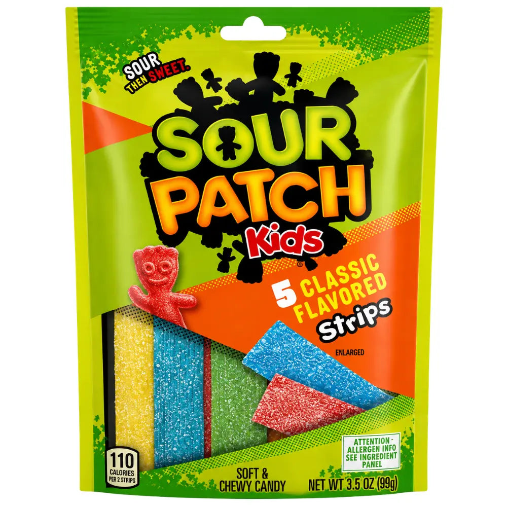 Sour Patch Kids Strips Classic Flavored