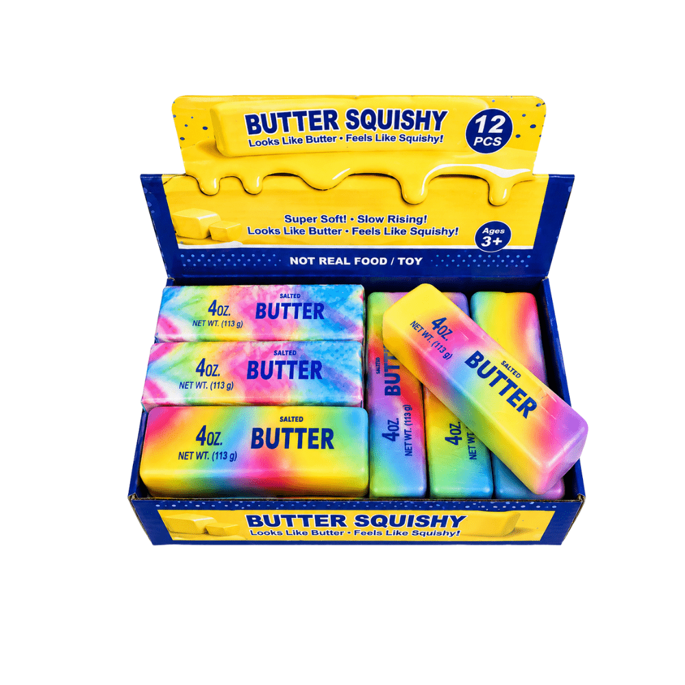 Squishy Rainbow Butter Toy