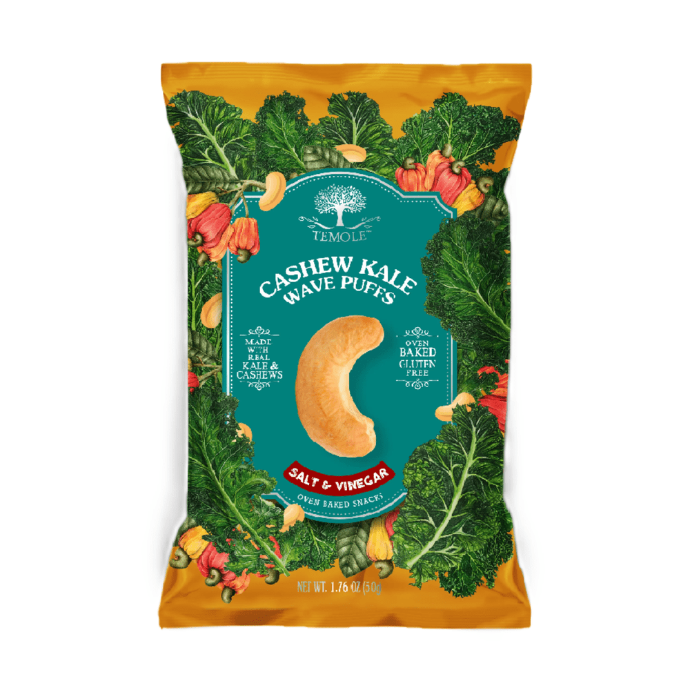 Temple Cashew Boerenkool Wave Puffs Zout & Azijn