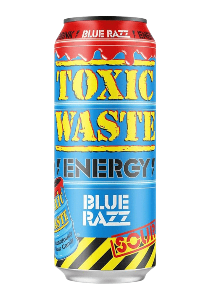 Toxic Waste Energy Drink Sour Blue Razz