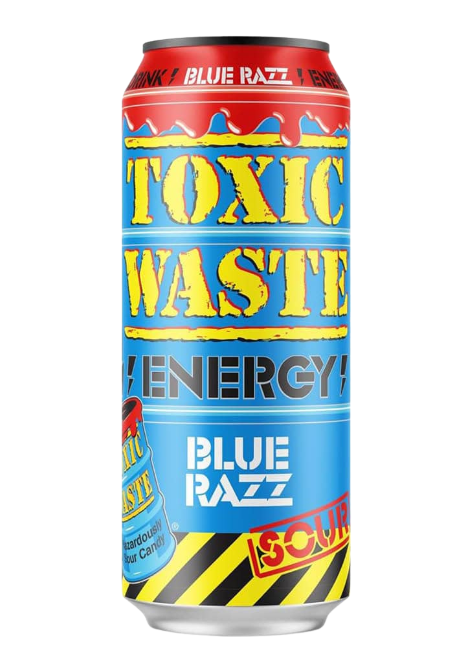 Toxic Waste Energy Drink Sour Blue Razz - My American Shop