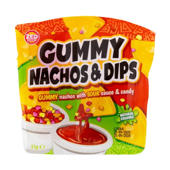 Zed Candy Gummy Nachos & Dips