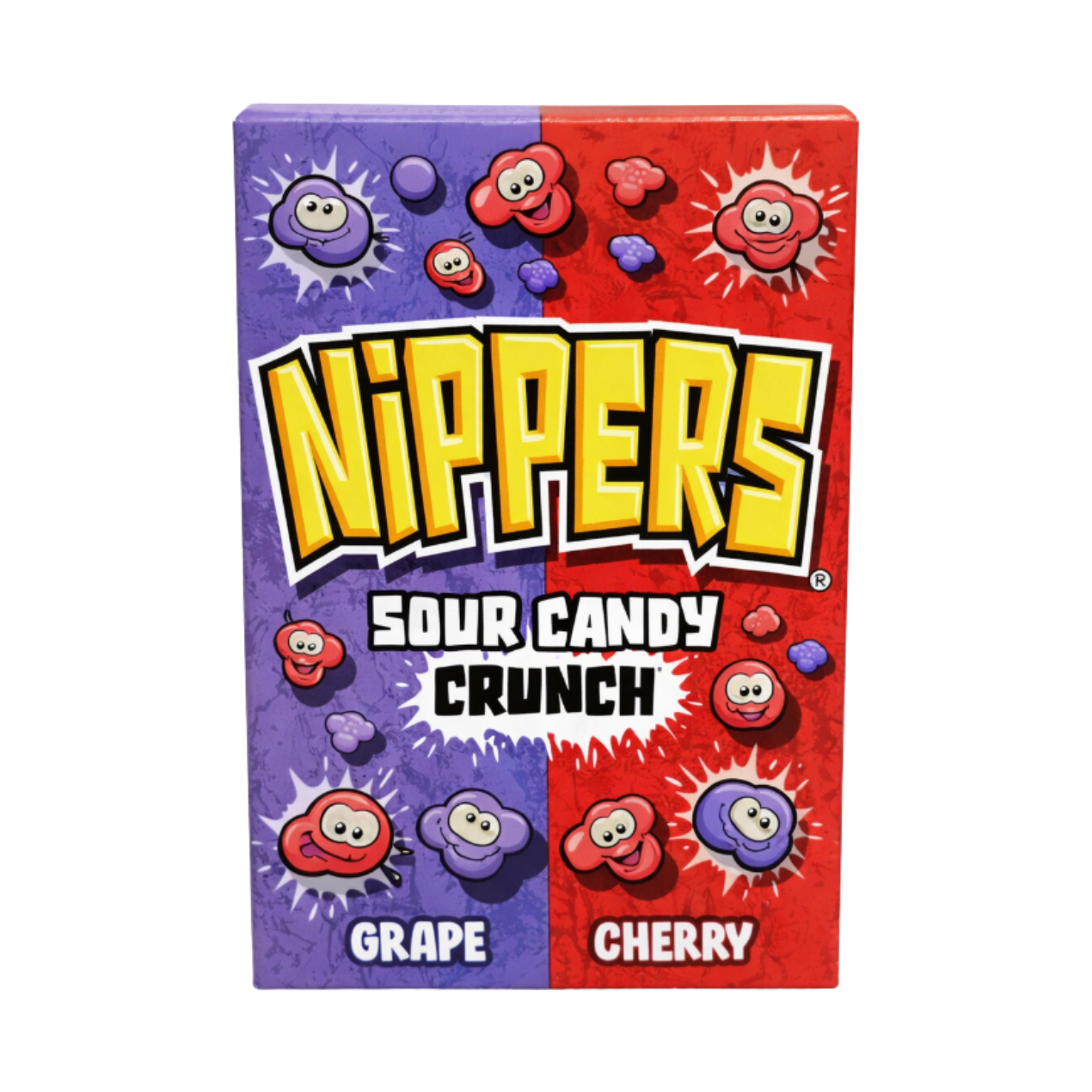 Nippers Sour Candy Crunch Grape  Cherry - My American Shop