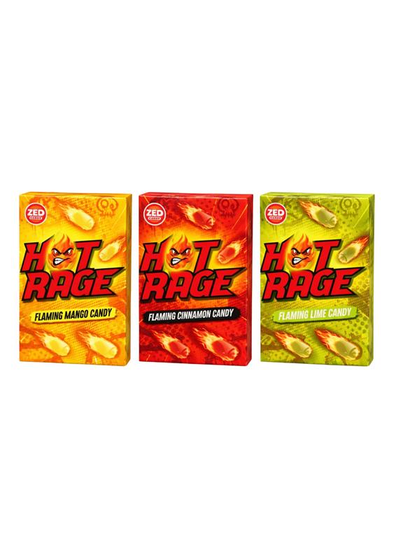 Hot Rage Random Flavor Mango Cinnamon Lime - My American Shop