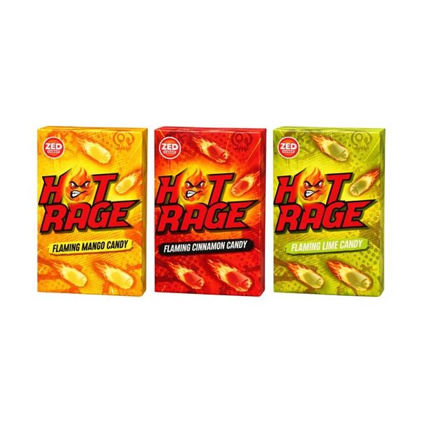 Hot Rage Random Flavor Mango Cinnamon Lime - My American Shop