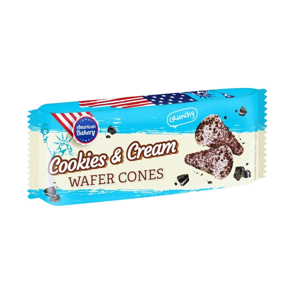 American Bakery Wafer Cones Cookies & Crème