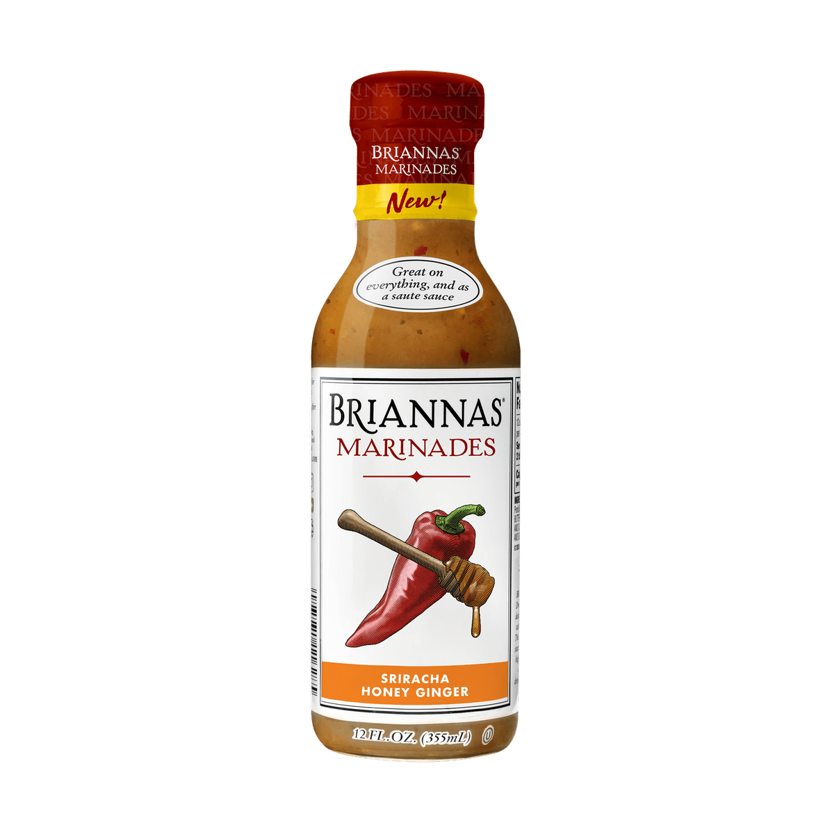 Briannas Marinades Sriracha Honey Ginger - My American Shop