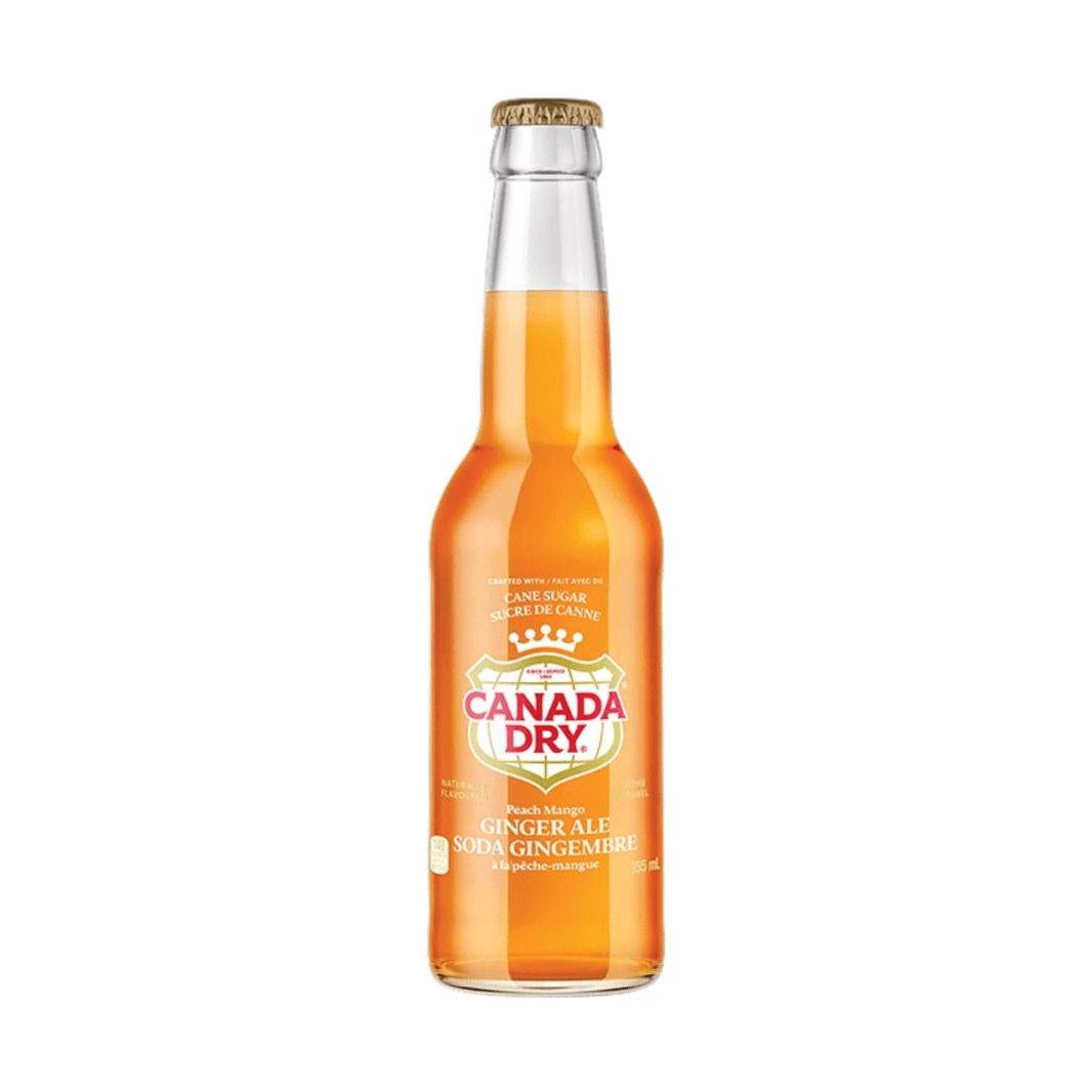 Canada Dry Peach Mango Glass - My American Shop