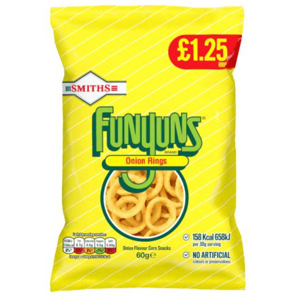 Funyuns Onion Flavored Rings Small - My American Shop France