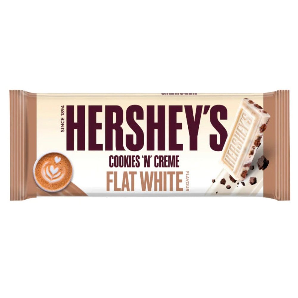 Hershey's Bar Cookies & Cream Flat White - My American Shop France