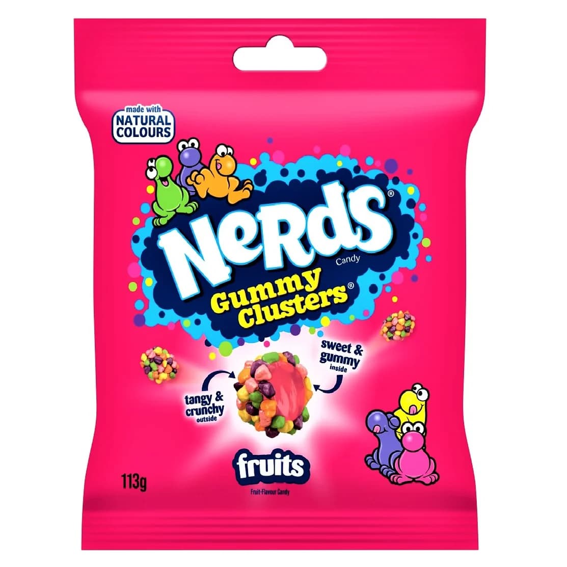Wonka Nerds Gummy Cluster Fruits