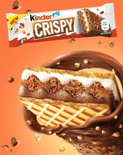 Display Kinder Crispy Waffle x14