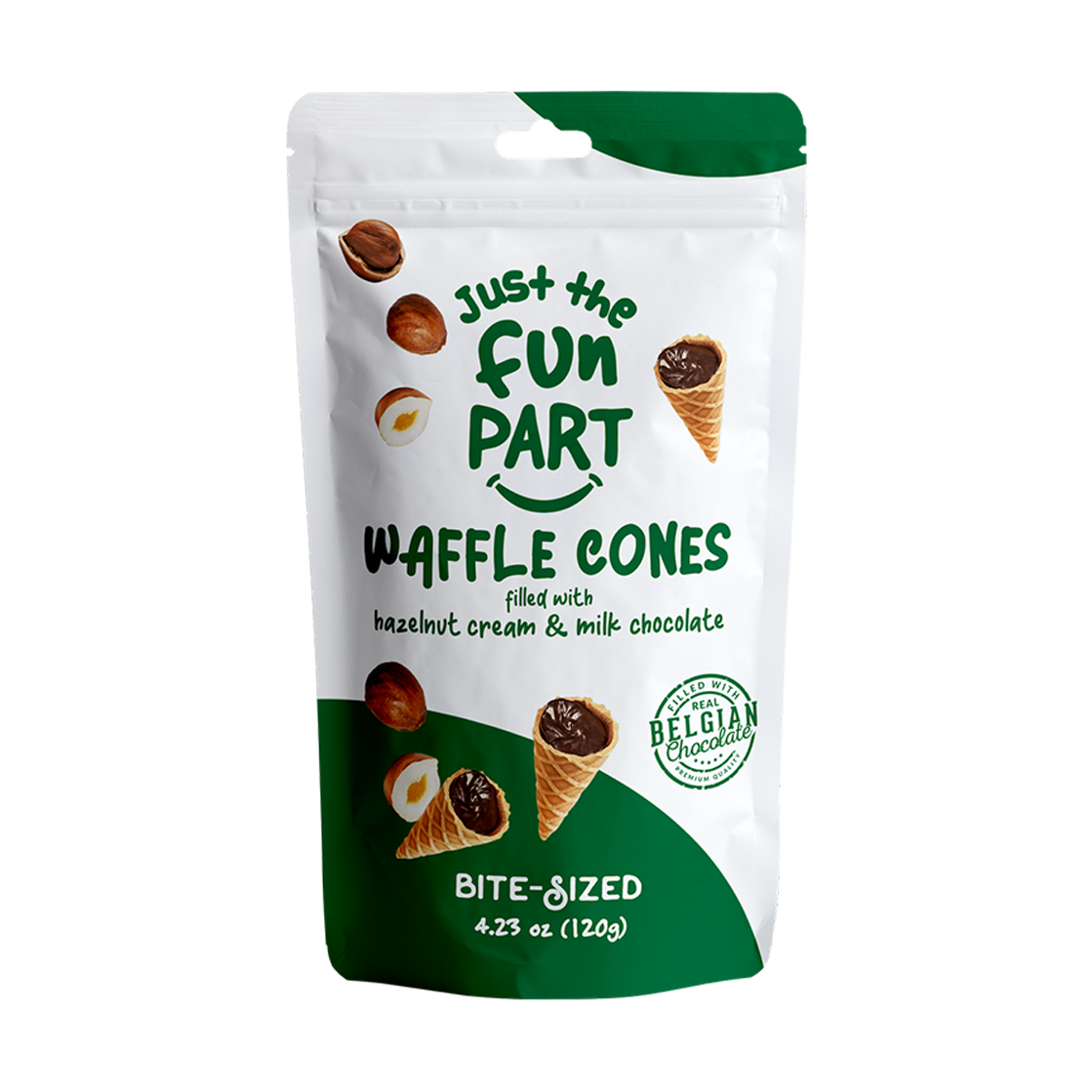 Just The Fun Part Hazelnut Cream & Milk Chocolate - My American Shop