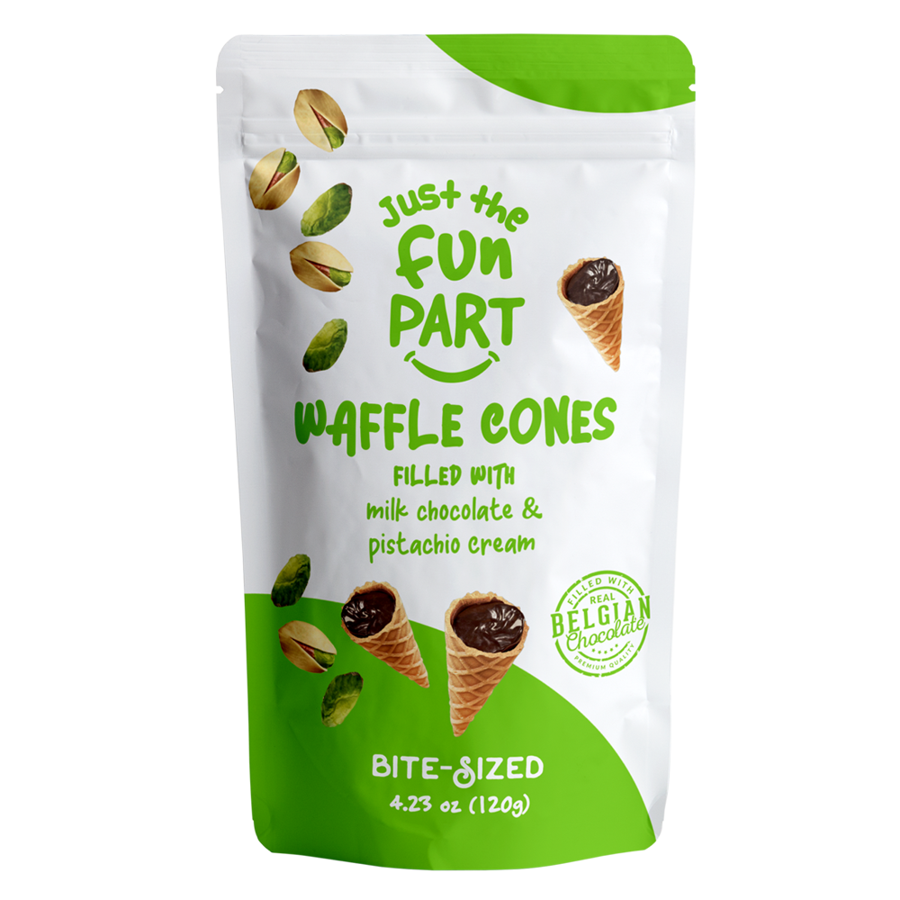 Just The Fun Part Milk Chocolate & Pistachio Cream - My American Shop