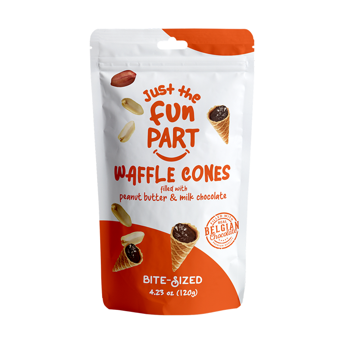 Just The Fun Part Peanut Butter & Milk Chocolate - My American Shop