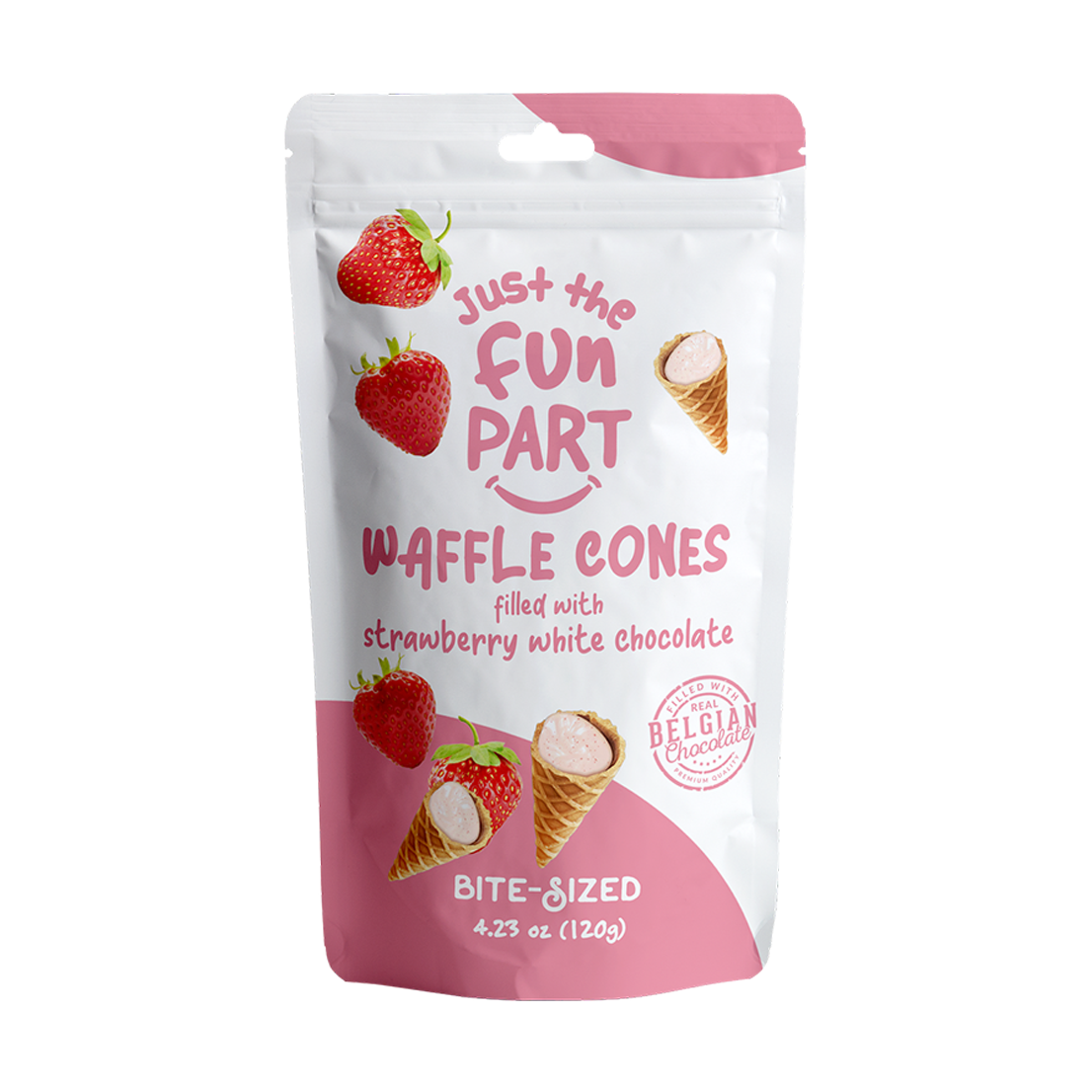 Just The Fun Part Strawberry & White Chocolate - My American Shop
