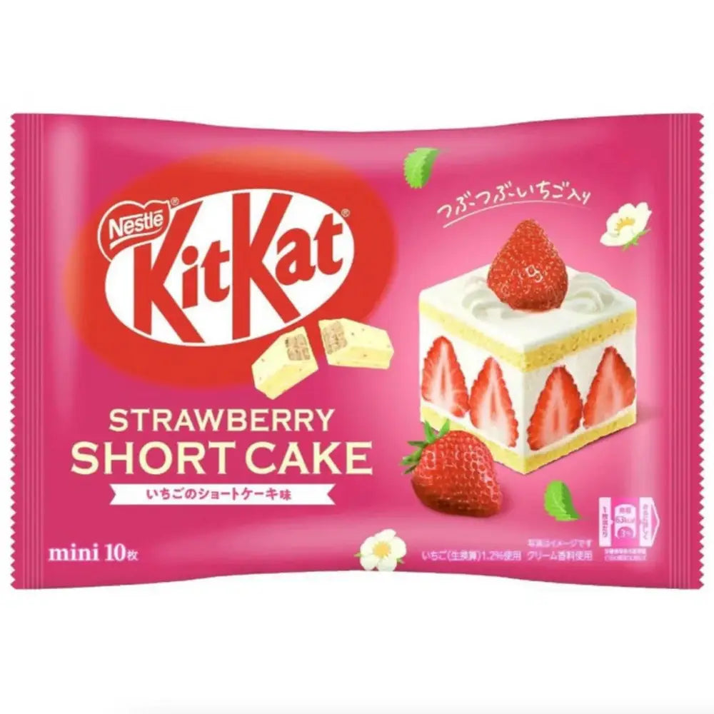 Kit Kat Mini Short Cake Strawberry Big