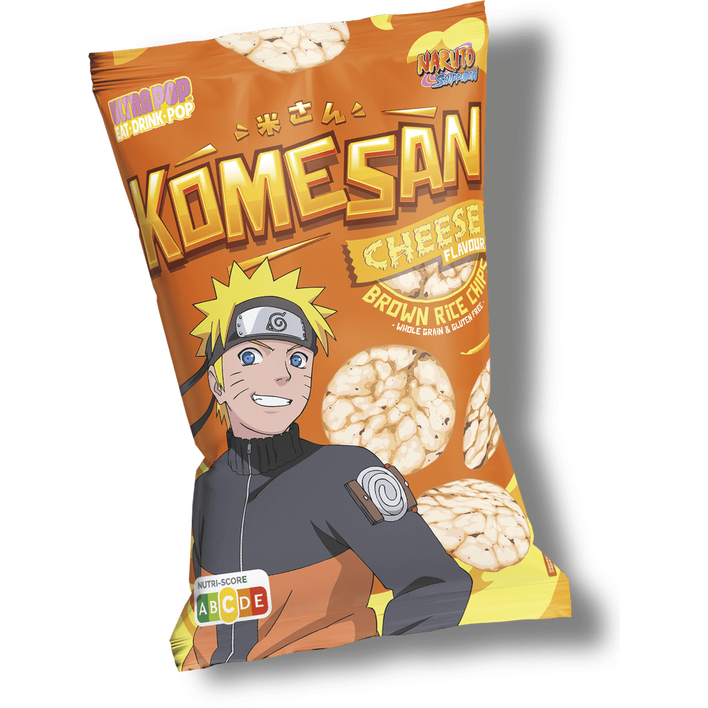 Komesan Naruto Rice Chips Cheese