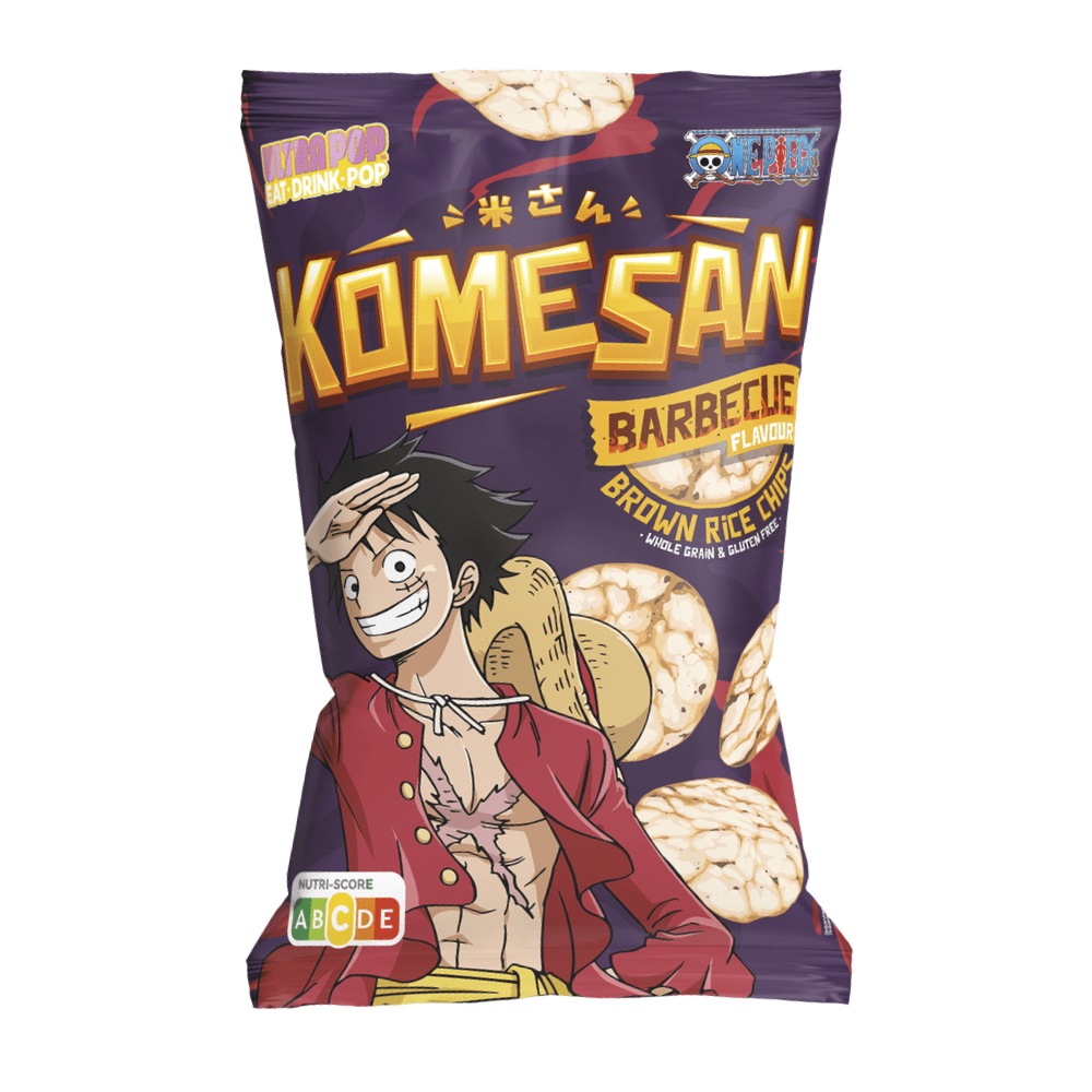 komesan One piece Rice Chips Luffy Barbecue