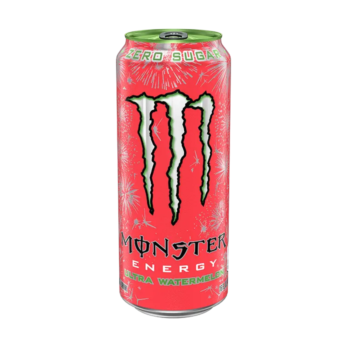 Monster Ultra Watermelon Zero Sugar 500ml : boisson énergisante zéro sucre saveur pastèque