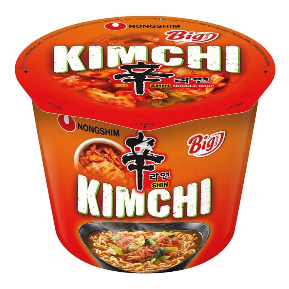 Nongshim Instant Noodles Bowl Kimchi Big