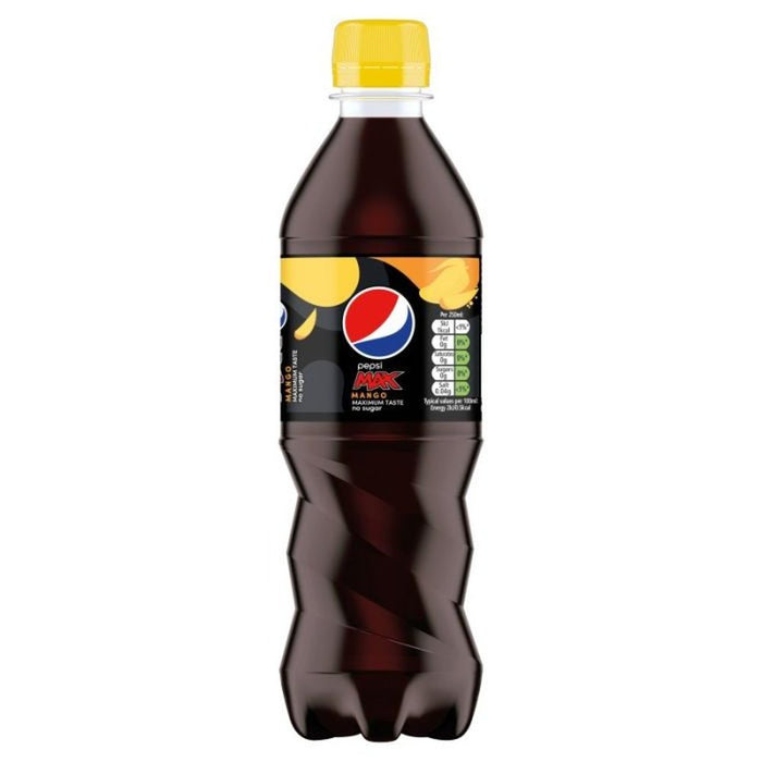 Pepsi Max Bottle Mango - My American Shop France