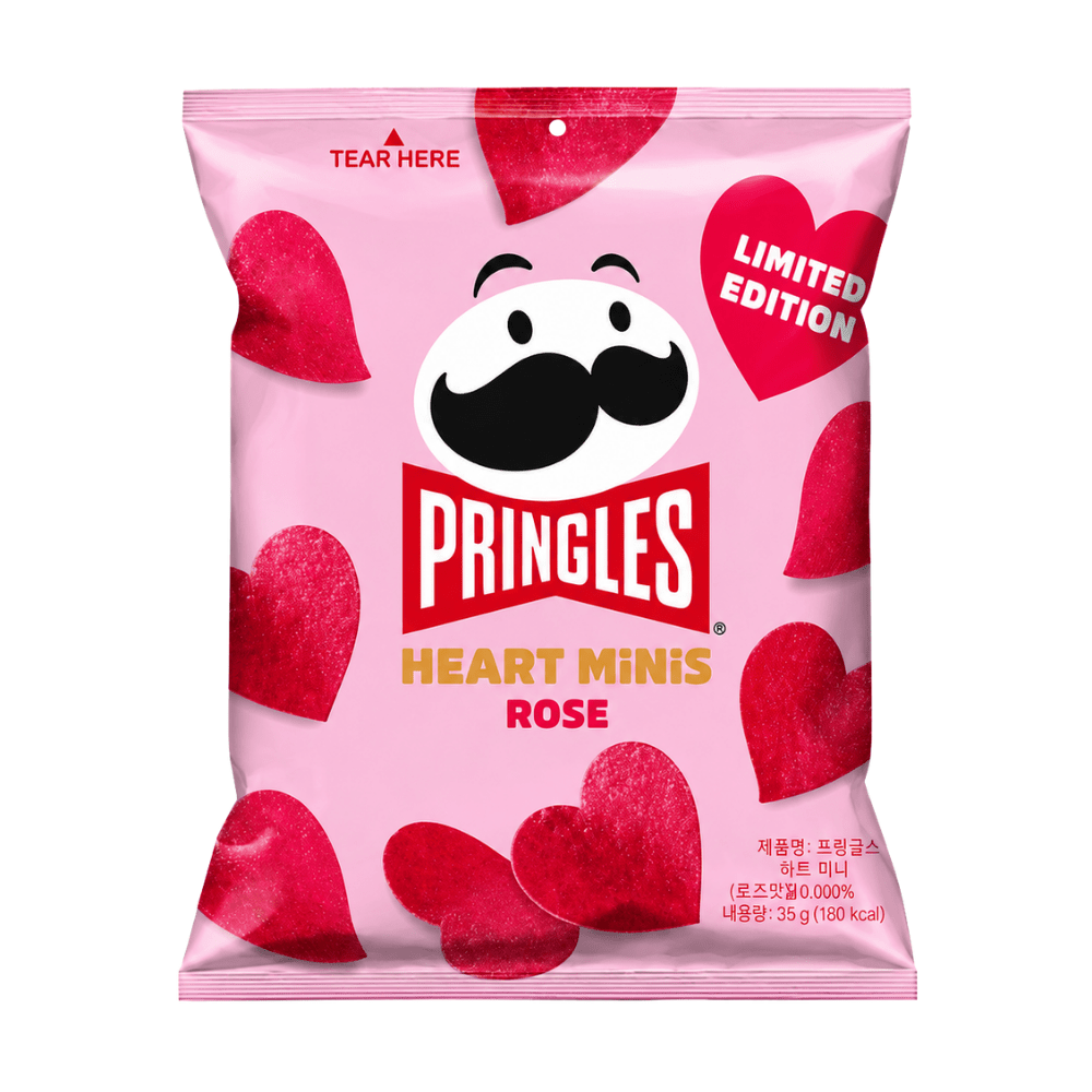 Pringles Hearts Minis Rose