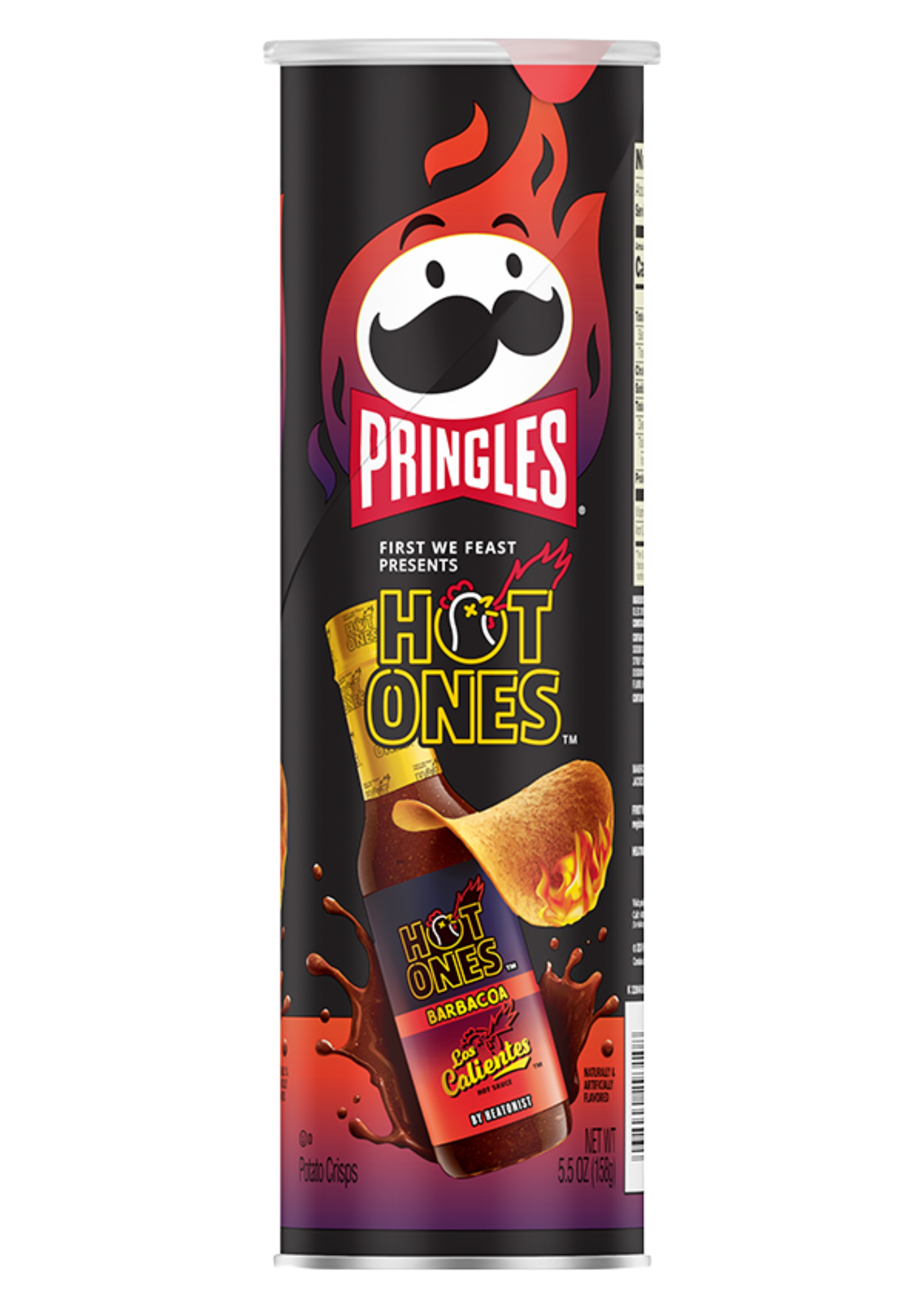 Pringles Hot Ones Barbacoa