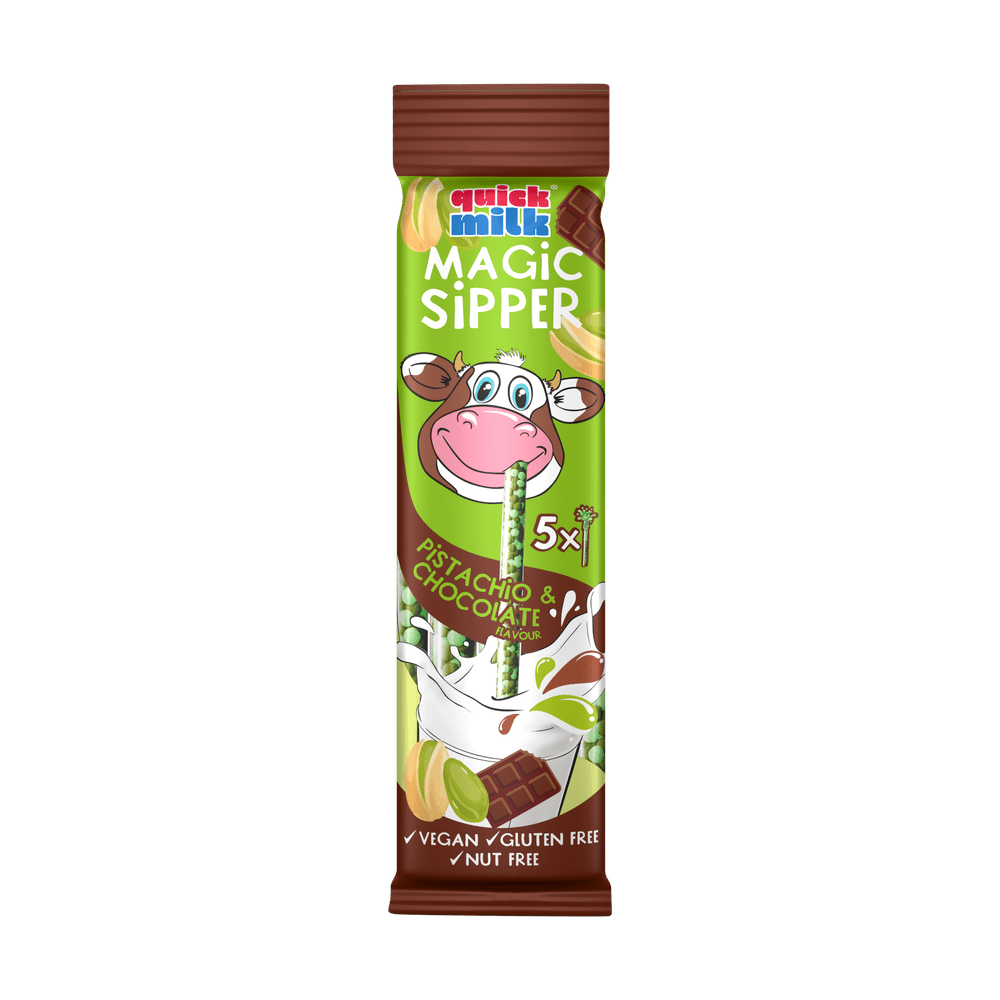 Quick Milk Magic Sipper Pistachio & Chocolate - My American Shop