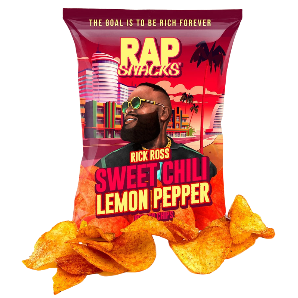Rap Snacks Chips Rick Ross Sweet Chili & Lemon Pepper