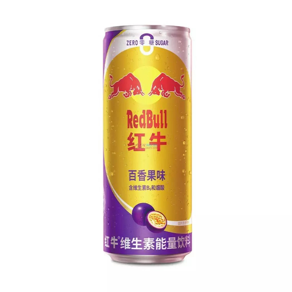 Red Bull Energy Drink Fruit Passion