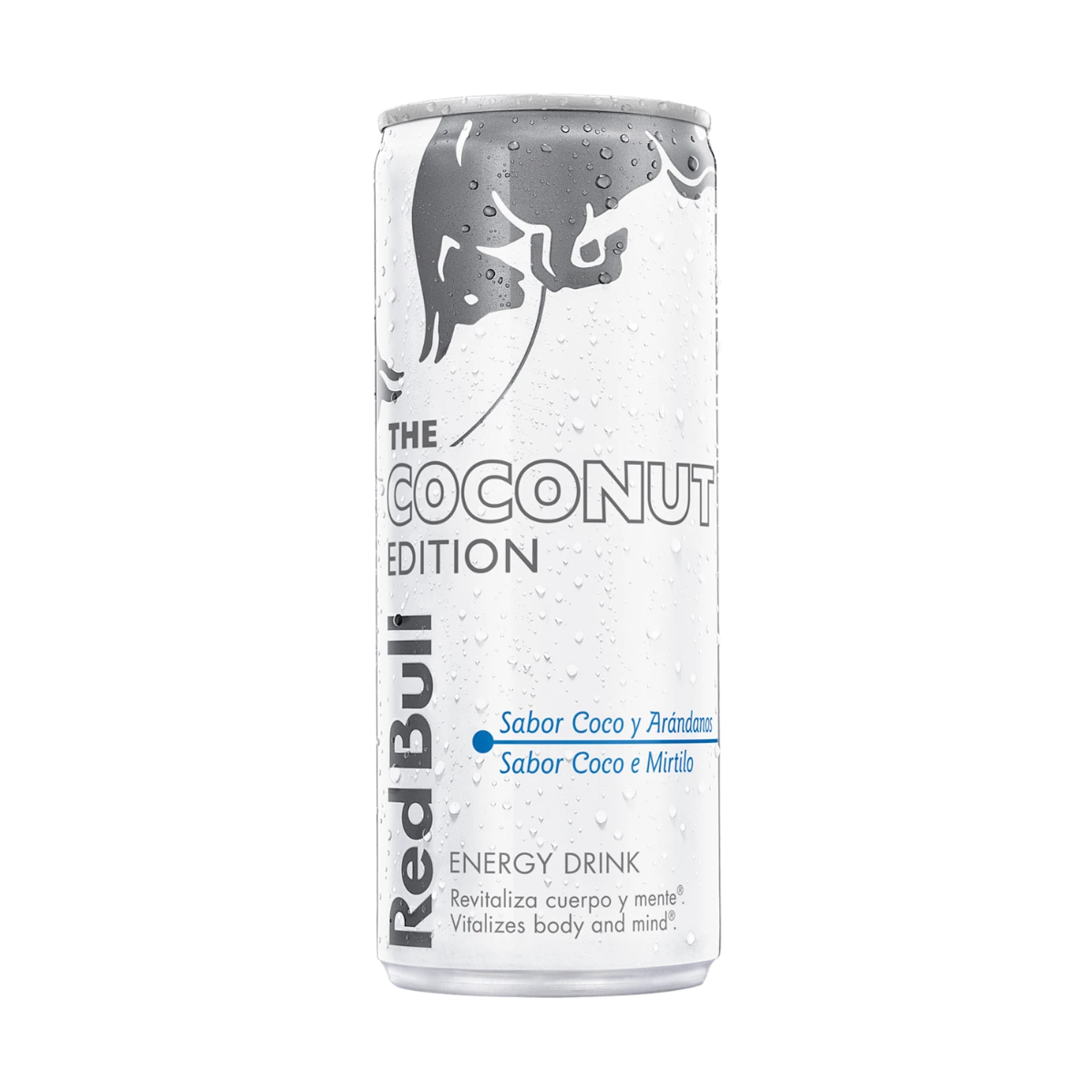 Red Bull White Edition Coco Blueberry 250ml : boisson énergisante saveur coco et myrtille