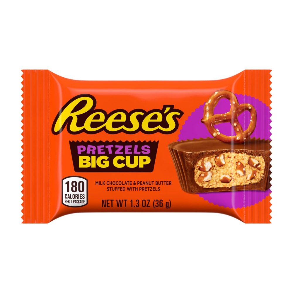 Reese's Big Cup Stuffed With Pretzels