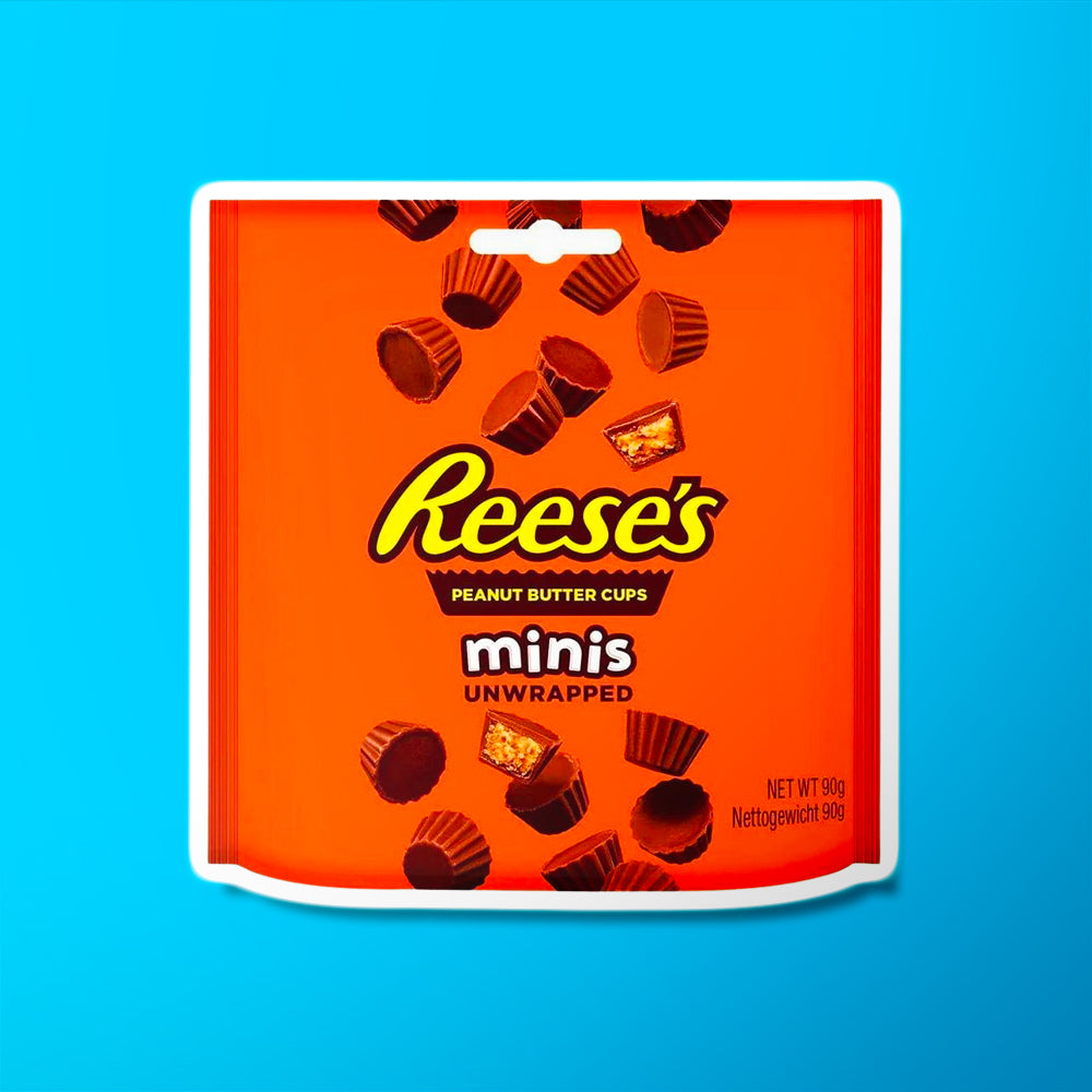 Reese's Peanut Butter Unwrapped Minis Cups Small (BBD 04/2023) - My American Shop France