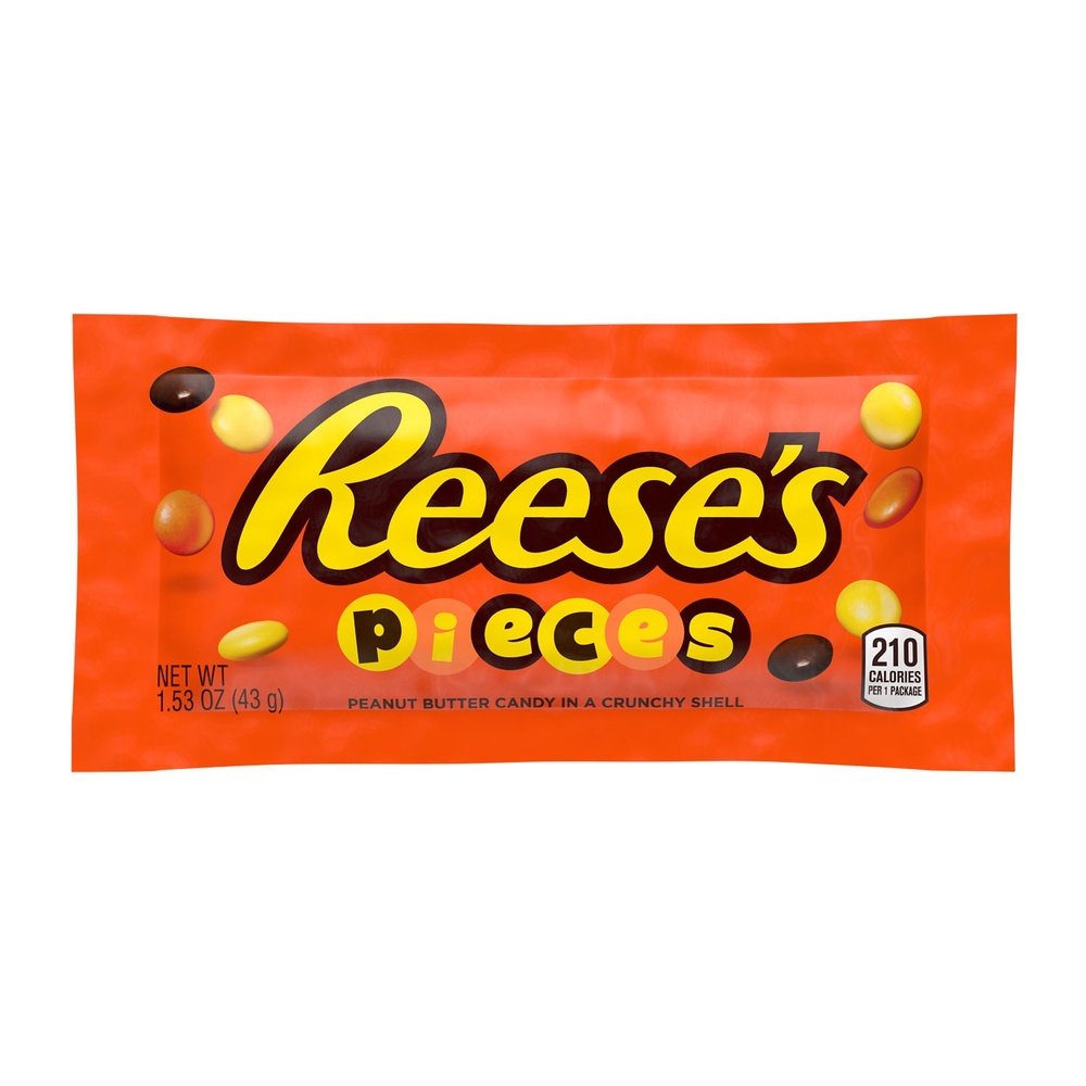 Reese's Pieces Peanut Butter Crunchy Shell