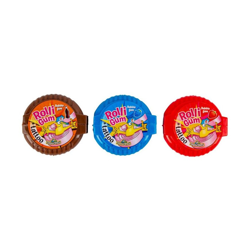 Funny Candy Rolli Gum 3 Pack - My American Shop