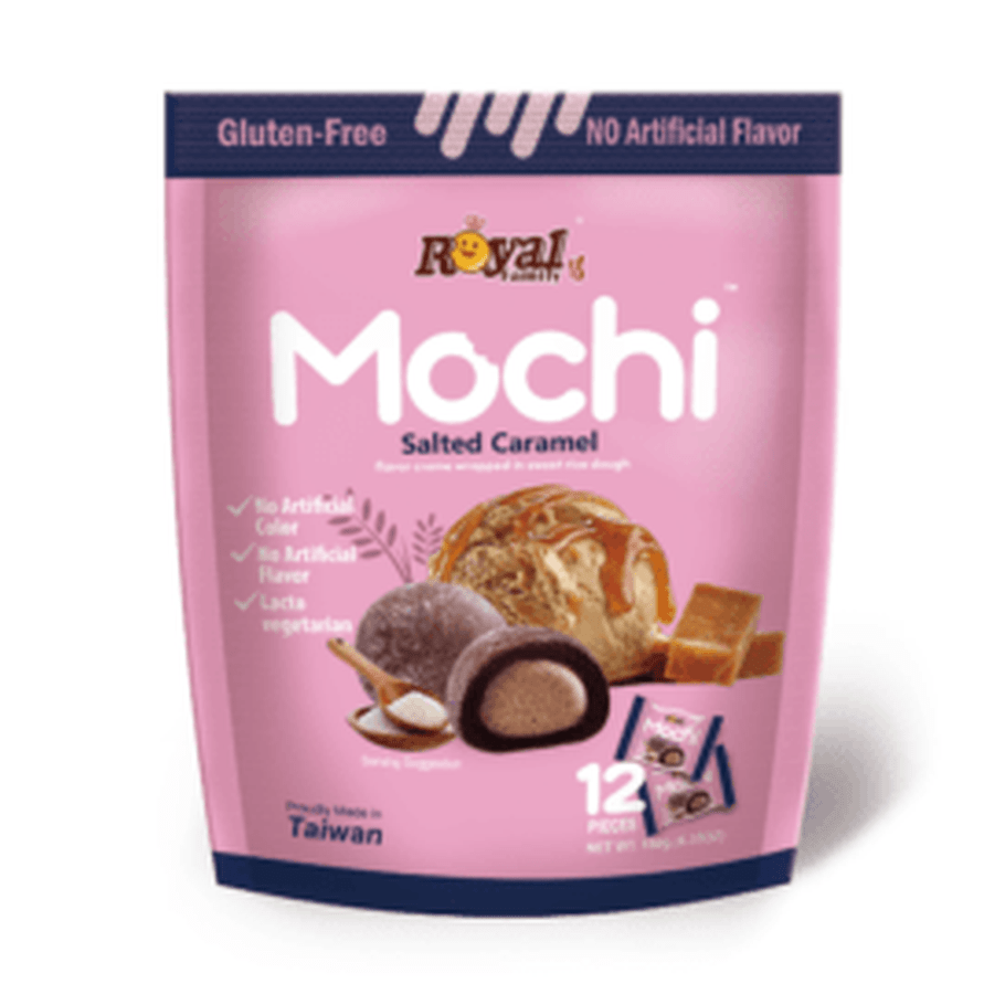 Koninklijke familie Mochi gezouten karamel