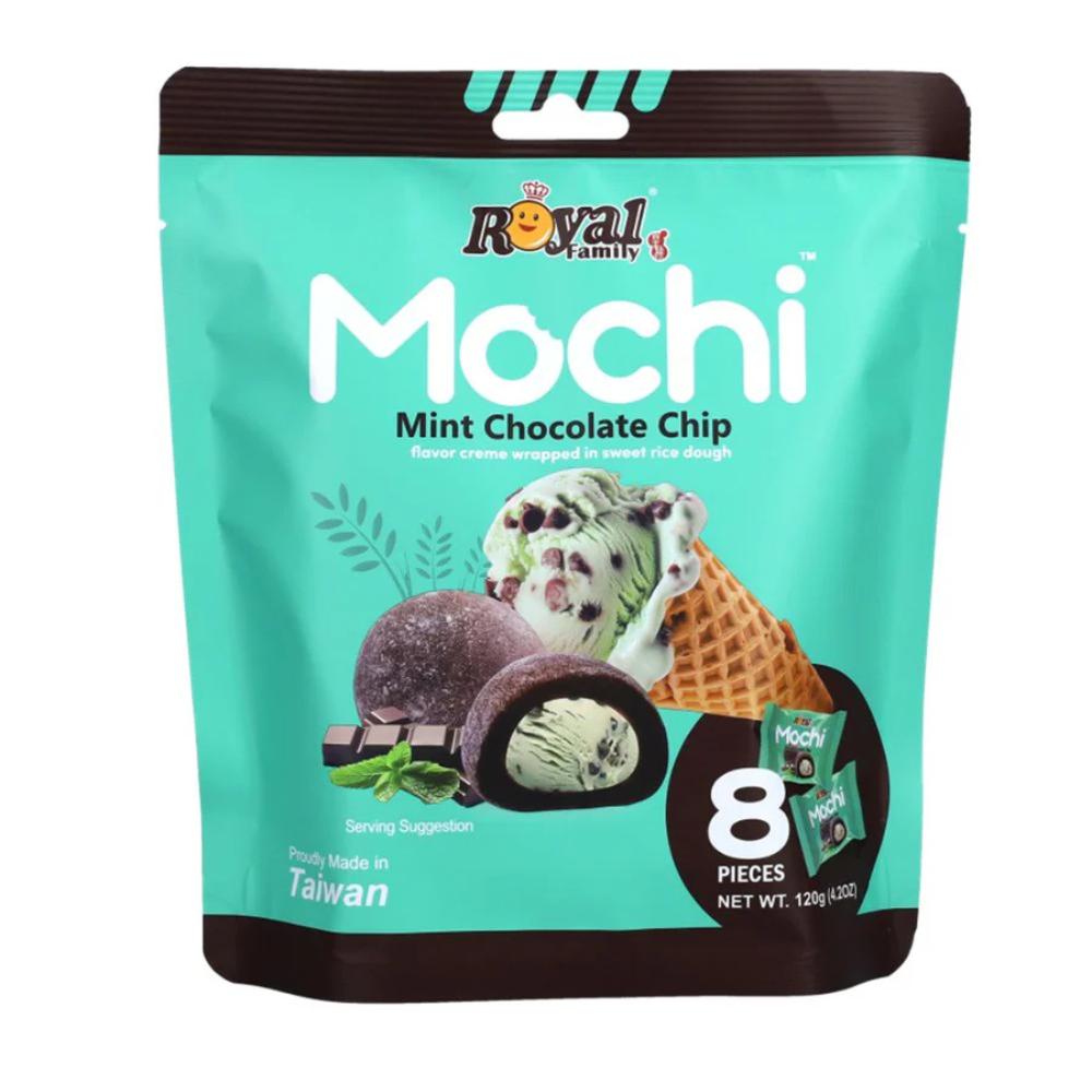 Royal Family Mochi Small Mint Chocolate Chip - My American Shop