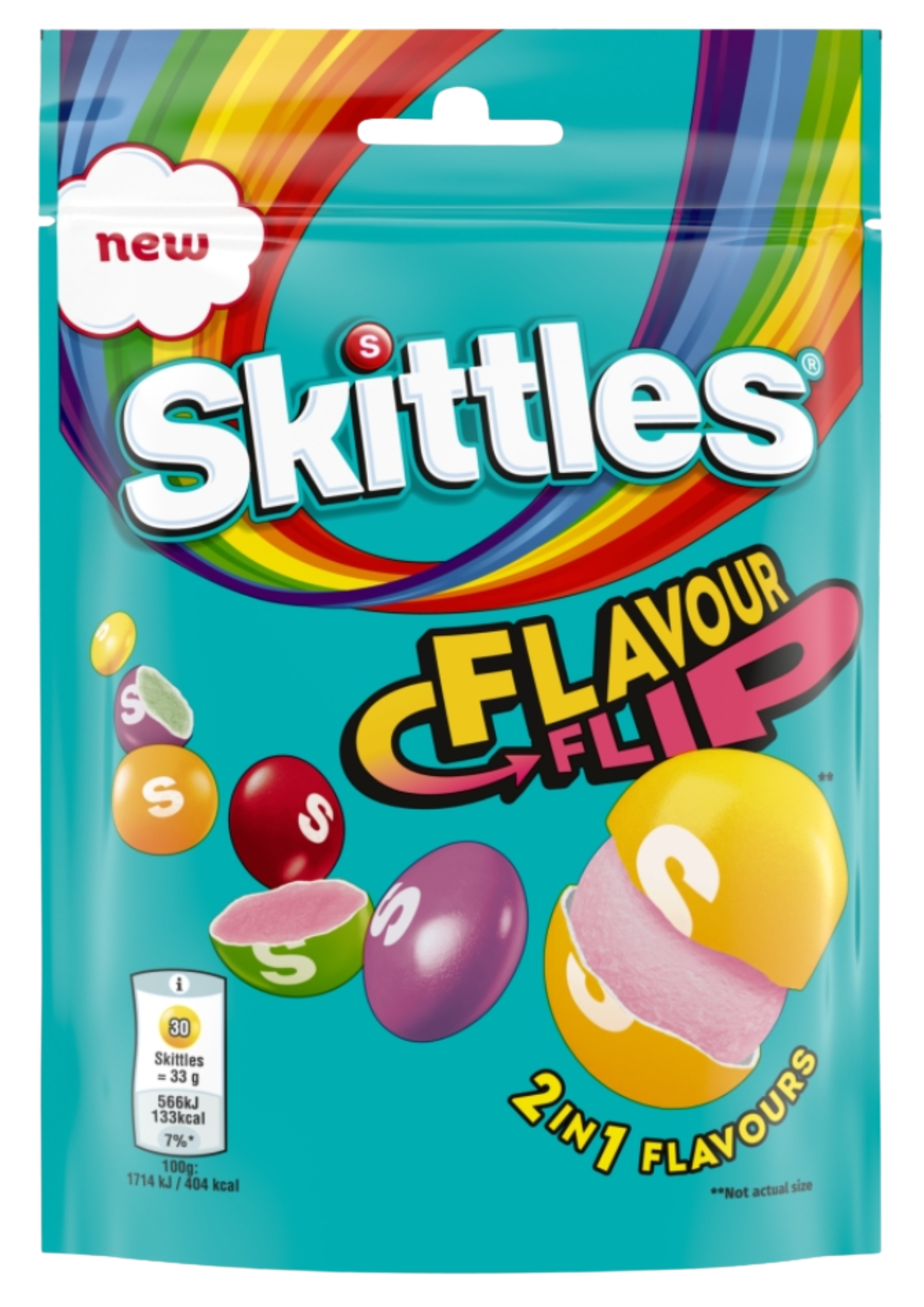 Skittles Smaakwissel Pouch