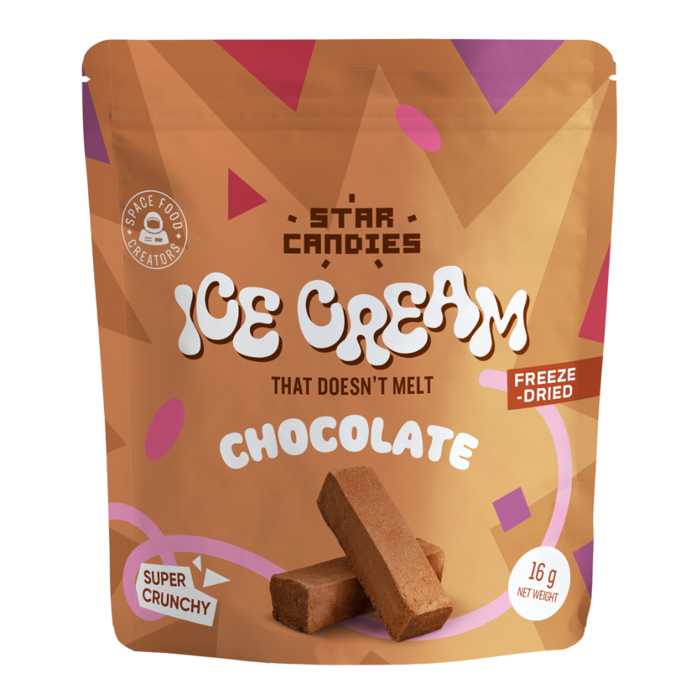 Star Candies Freeze-Dried Ice Cream Chocolat Small - My American Shop