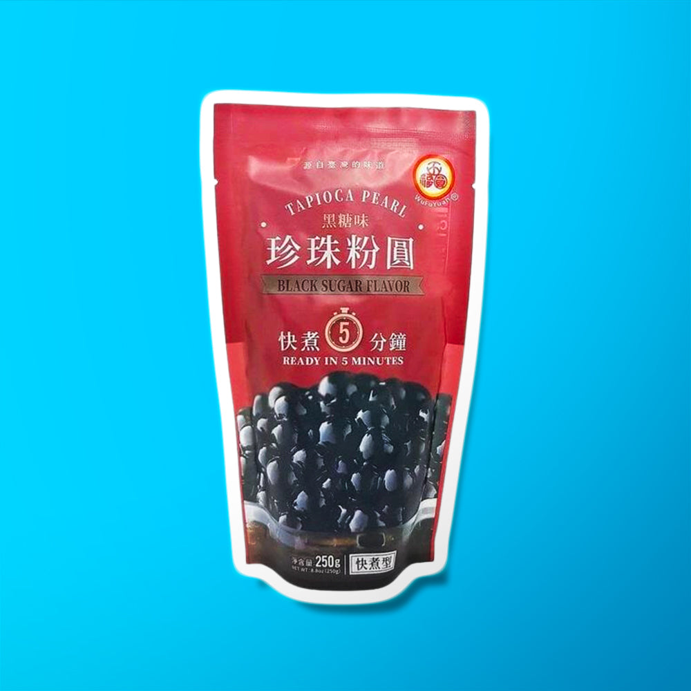 Tapioca Pearl Bubble Tea Black Sugar - My American Shop France